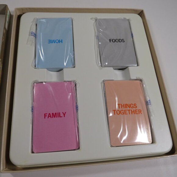 4 Picture Card Games 1972 Milton Bradley #7579 LIKE NEW CARDS, ALL PIECES - Picture 4 of 16